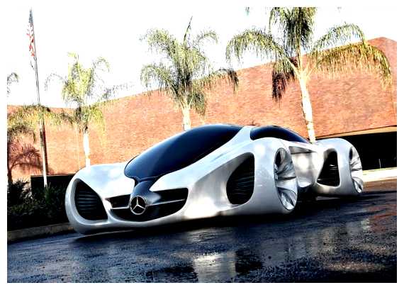 Какая самая необычная машина в мире машин будущего является электрический спорткар